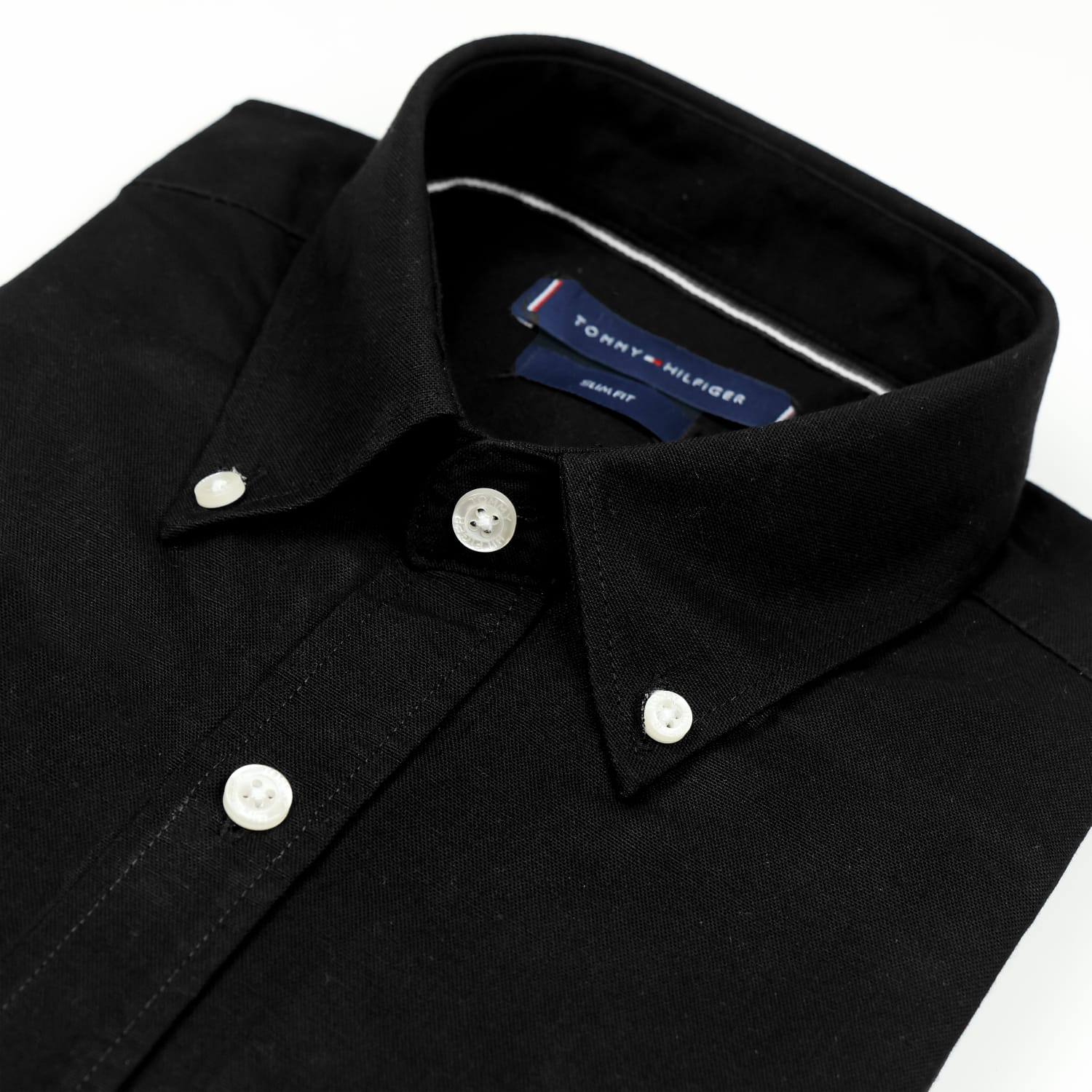 Premium Oxford Cotton Slim Fit Shirt | Black